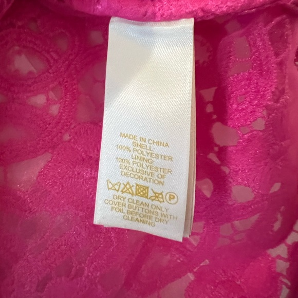 Kate Spade Pink lace top SOLD - Picture 6 of 7